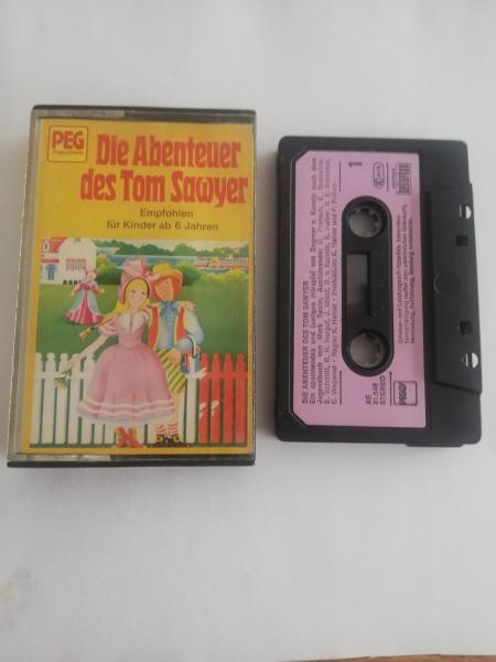 Die Abenteuer des Tom Sawyer Schwarz mit Lila Aufkleber AE 31.046 PEG (Innencover minimal defekt)
